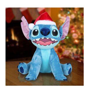 Disney 11-in Stitch Greeter Toy Christmas Decor